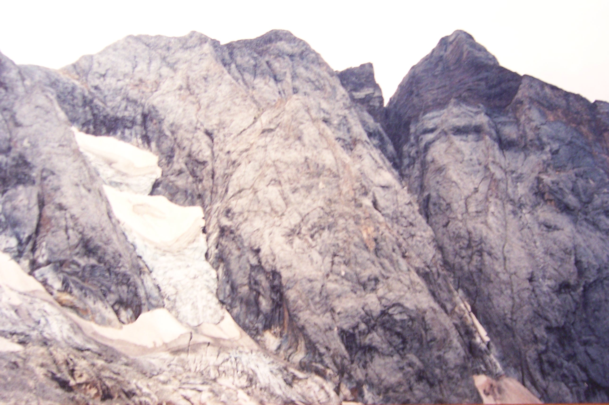 Pared Norte y Couloir de Gaube. FotoEscaneada: PabloFR