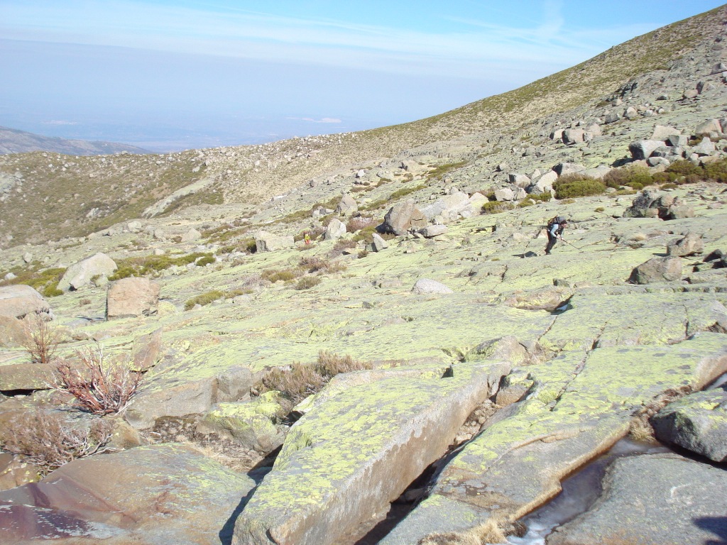 Granitos de la zona Hoya Moros. Foto: Mariano.