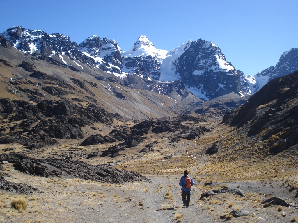 Camino de la laguna Chiarkhota. Foto:Angel