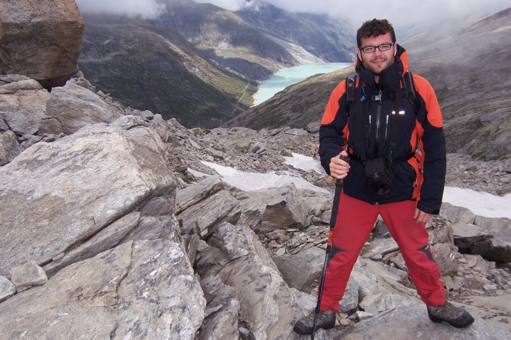 Lago Matmarck al fondo