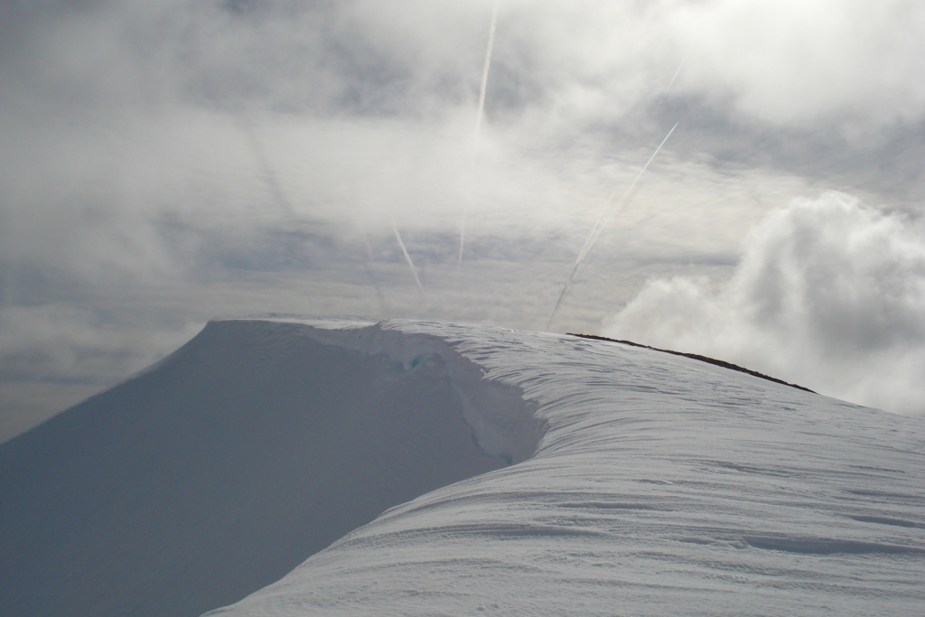 Cumbres invernales en Fuentes Carrionas, Peas Malas. Foto:ngel.