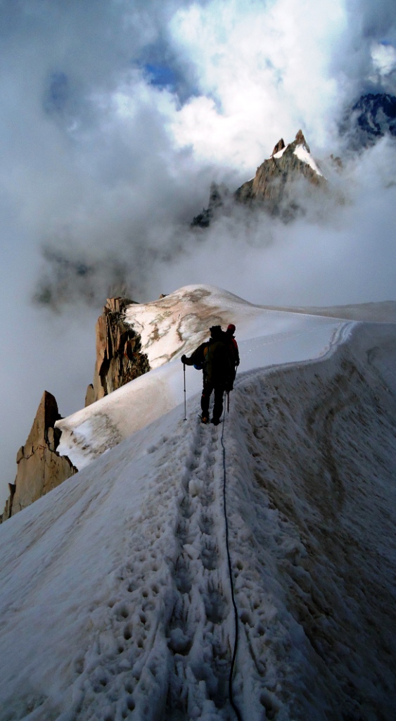 Arista de Midi, Aiguille du Midi -Chamonix- Foto:Rodro