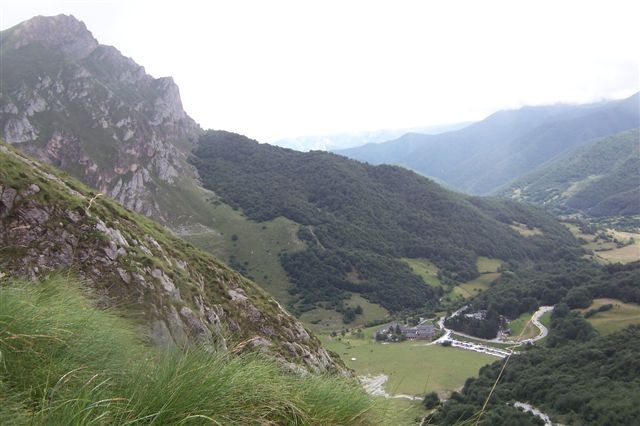 Pradera de Fuente De, desde la subida a la Vega de Liordes.