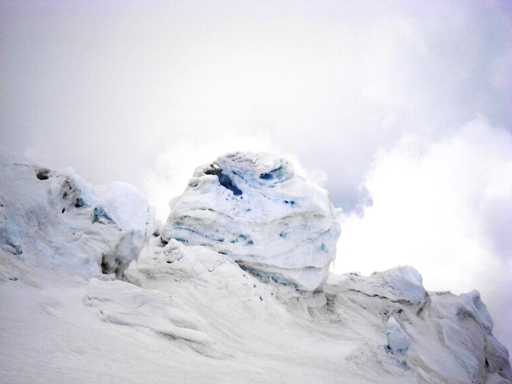 Seracs en la Punta Gnifetti. Foto Julin.