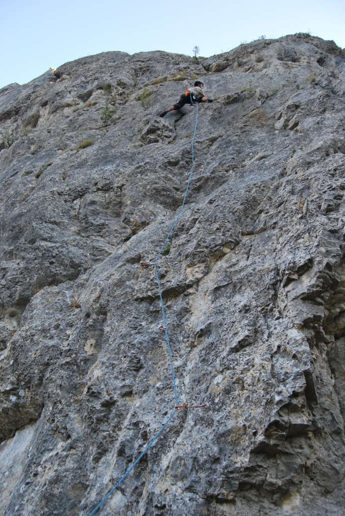 6a+ o 6b en La volada (Peahorada).