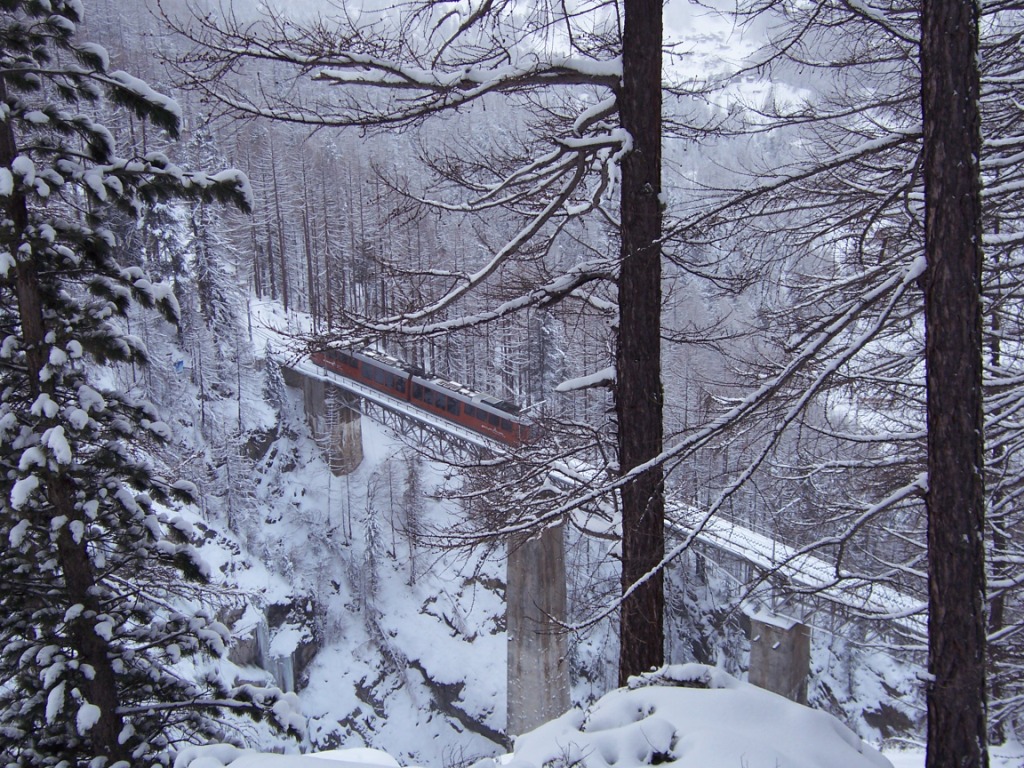 El tren de Gornegrat. Foto: PabloFR