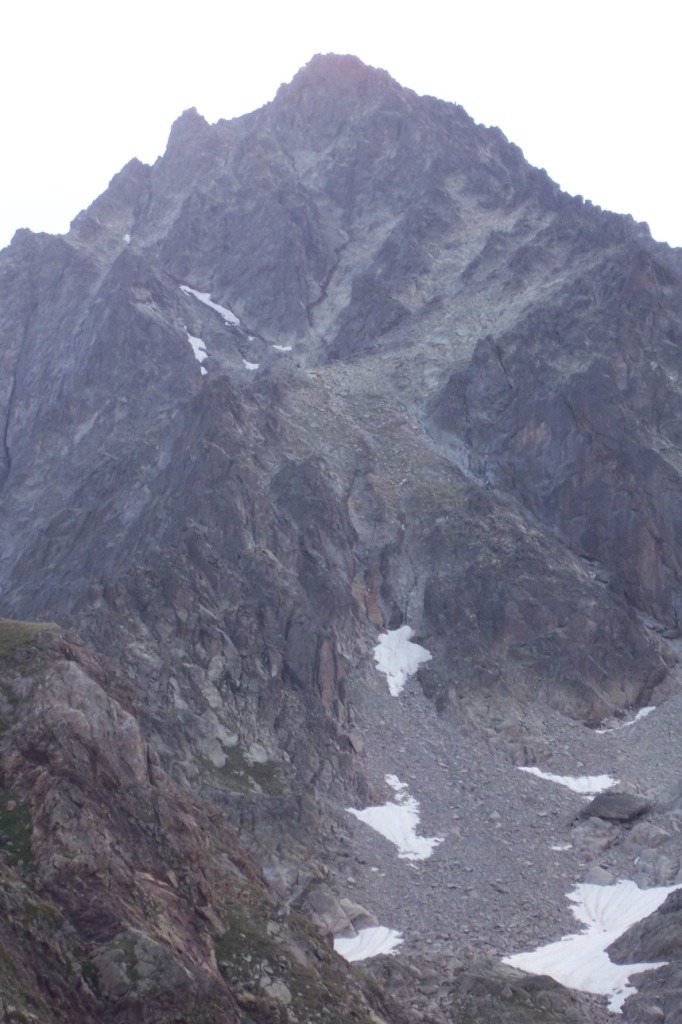 Gran Diagonal, via de ascenso algo dificil de encontrar uan vez dentro de la pared. Foto:PabloFR